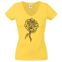 Lady-fit Valueweight V-Neck T-Shirt Thumbnail