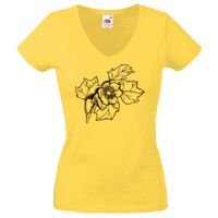 Lady-fit Valueweight V-Neck T-Shirt Thumbnail