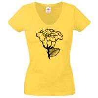 Lady-fit Valueweight V-Neck T-Shirt Thumbnail