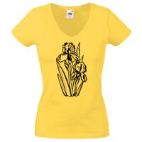 Lady-fit Valueweight V-Neck T-Shirt Thumbnail