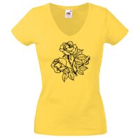 Lady-fit Valueweight V-Neck T-Shirt Thumbnail