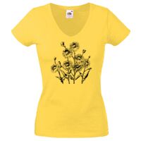 Lady-fit Valueweight V-Neck T-Shirt Thumbnail