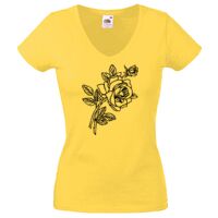 Lady-fit Valueweight V-Neck T-Shirt Thumbnail