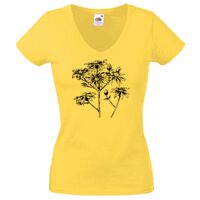 Lady-fit Valueweight V-Neck T-Shirt Thumbnail