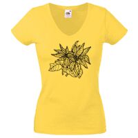 Lady-fit Valueweight V-Neck T-Shirt Thumbnail