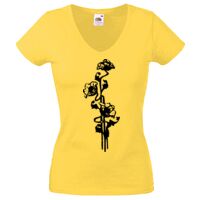 Lady-fit Valueweight V-Neck T-Shirt Thumbnail