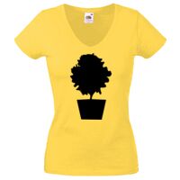 Lady-fit Valueweight V-Neck T-Shirt Thumbnail