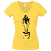 Lady-fit Valueweight V-Neck T-Shirt Thumbnail