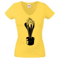 Lady-fit Valueweight V-Neck T-Shirt Thumbnail