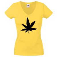 Lady-fit Valueweight V-Neck T-Shirt Thumbnail