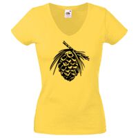 Lady-fit Valueweight V-Neck T-Shirt Thumbnail