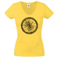 Lady-fit Valueweight V-Neck T-Shirt Thumbnail