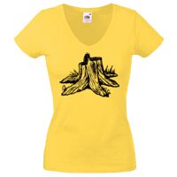 Lady-fit Valueweight V-Neck T-Shirt Thumbnail