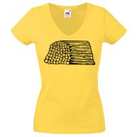 Lady-fit Valueweight V-Neck T-Shirt Thumbnail