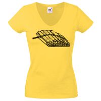 Lady-fit Valueweight V-Neck T-Shirt Thumbnail