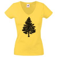 Lady-fit Valueweight V-Neck T-Shirt Thumbnail