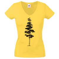 Lady-fit Valueweight V-Neck T-Shirt Thumbnail