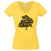 Lady-fit Valueweight V-Neck T-Shirt Thumbnail