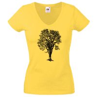 Lady-fit Valueweight V-Neck T-Shirt Thumbnail