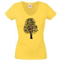 Lady-fit Valueweight V-Neck T-Shirt Thumbnail