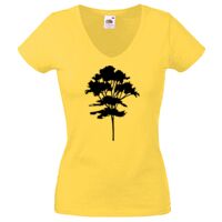 Lady-fit Valueweight V-Neck T-Shirt Thumbnail