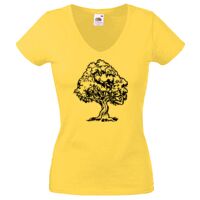 Lady-fit Valueweight V-Neck T-Shirt Thumbnail