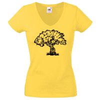 Lady-fit Valueweight V-Neck T-Shirt Thumbnail