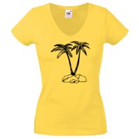 Lady-fit Valueweight V-Neck T-Shirt Thumbnail