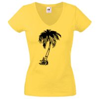 Lady-fit Valueweight V-Neck T-Shirt Thumbnail