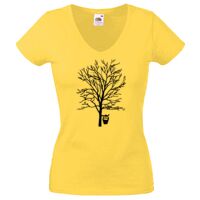 Lady-fit Valueweight V-Neck T-Shirt Thumbnail