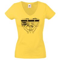 Lady-fit Valueweight V-Neck T-Shirt Thumbnail