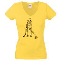 Lady-fit Valueweight V-Neck T-Shirt Thumbnail