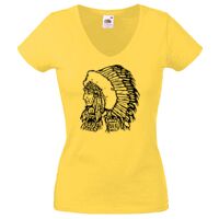 Lady-fit Valueweight V-Neck T-Shirt Thumbnail