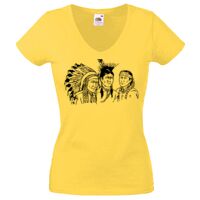 Lady-fit Valueweight V-Neck T-Shirt Thumbnail