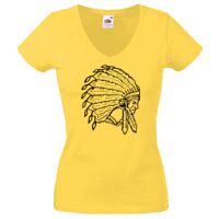 Lady-fit Valueweight V-Neck T-Shirt Thumbnail