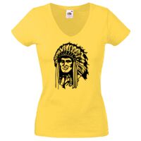 Lady-fit Valueweight V-Neck T-Shirt Thumbnail