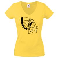 Lady-fit Valueweight V-Neck T-Shirt Thumbnail