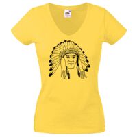 Lady-fit Valueweight V-Neck T-Shirt Thumbnail