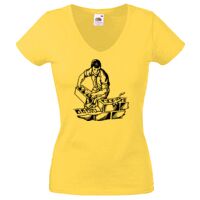 Lady-fit Valueweight V-Neck T-Shirt Thumbnail