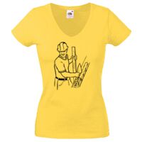 Lady-fit Valueweight V-Neck T-Shirt Thumbnail