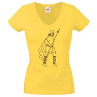 Lady-fit Valueweight V-Neck T-Shirt Thumbnail