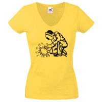 Lady-fit Valueweight V-Neck T-Shirt Thumbnail