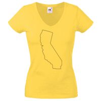 Lady-fit Valueweight V-Neck T-Shirt Thumbnail
