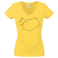 Lady-fit Valueweight V-Neck T-Shirt Thumbnail