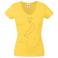 Lady-fit Valueweight V-Neck T-Shirt Thumbnail