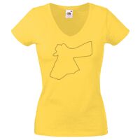 Lady-fit Valueweight V-Neck T-Shirt Thumbnail