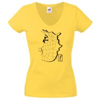 Lady-fit Valueweight V-Neck T-Shirt Thumbnail