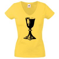 Lady-fit Valueweight V-Neck T-Shirt Thumbnail