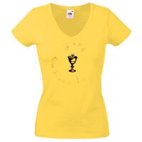Lady-fit Valueweight V-Neck T-Shirt Thumbnail