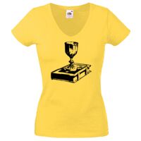 Lady-fit Valueweight V-Neck T-Shirt Thumbnail